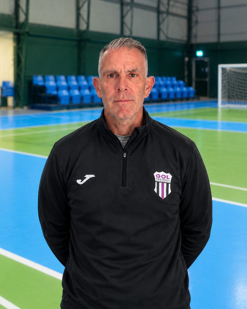 Portrait of Glenn Ferris, Gol Futsal coach